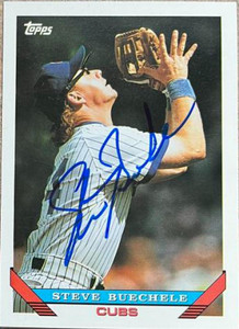 Steve Buechele Autographed 1993 Topps #74