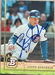 Steve Buechele Autographed 1994 Bowman #522