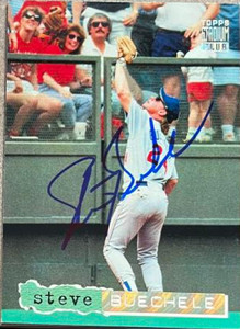 Steve Buechele Autographed 1994 Stadium Club Golden Rainbow #204