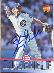 Steve Buechele Autographed 1994 Triple Play #71
