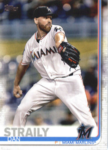 2019 Topps #325 Dan Straily NM-MT Miami Marlins 
