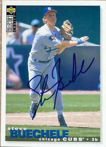 Steve Buechele Autographed 1995 Collector's Choice #203