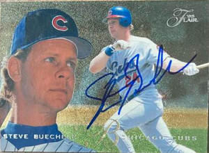 Steve Buechele Autographed 1995 Flair #330