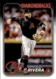 2024 Topps #669 Emmanuel Rivera NM-MT Arizona Diamondbacks 
