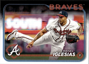 2024 Topps #396 Raisel Iglesias NM-MT Atlanta Braves 
