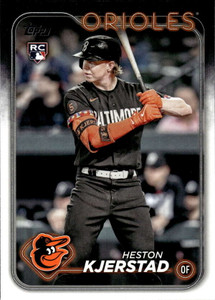 2024 Topps #394 Heston Kjerstad NM-MT RC Rookie Baltimore Orioles 