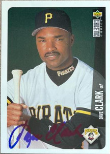 Dave Clark Autographed 1996 Collector's Choice #677