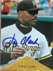 Dave Clark Autographed 1996 Pinnacle #21