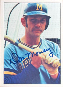 Don Money Autographed 1976 SSPC #236