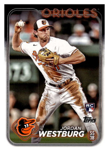 2024 Topps #66 Jordan Westburg NM-MT RC Rookie Baltimore Orioles 