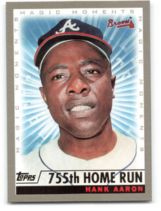 2000 Topps #237e Hank Aaron MM VG Atlanta Braves 