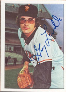 Gary Lavelle Autographed 1976 SSPC #96