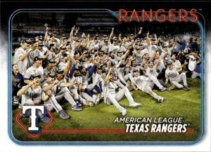 2024 Topps #498 Team Card NM-MT Texas Rangers 