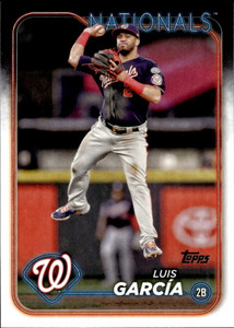 2024 Topps #657 Luis Garcia NM-MT Washington Nationals 