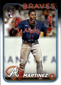 2024 Topps #685 J.P. Martinez NM-MT RC Rookie Atlanta Braves 