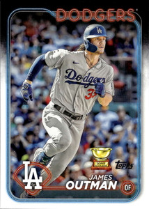 2024 Topps #362 James Outman NM-MT Los Angeles Dodgers 