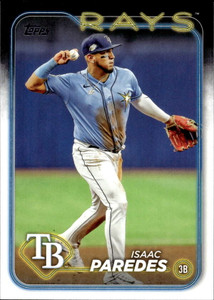 2024 Topps #392 Isaac Paredes NM-MT Tampa Bay Rays 