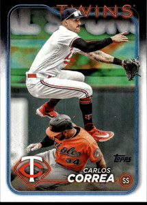2024 Topps #400 Carlos Correa NM-MT Minnesota Twins 