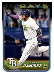 2024 Topps #256 Harold Ramirez NM-MT Tampa Bay Rays 