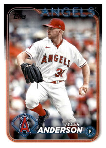 2024 Topps #248 Tyler Anderson NM-MT Los Angeles Angels 