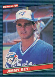 1986 Donruss #561 Jimmy Key NM-MT Toronto Blue Jays 