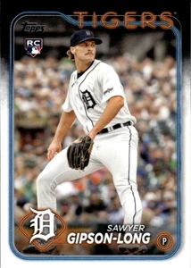 2024 Topps #616 Sawyer Gipson-Long NM-MT RC Rookie Detroit Tigers 