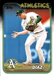 2024 Topps #586 Aledmys Diaz NM-MT Oakland Athletics 
