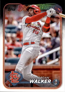 SOLD 151513 2024 Topps #642 Jordan Walker NM-MT St. Louis Cardinals 