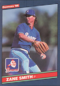 1986 Donruss #565 Zane Smith NM-MT Atlanta Braves 