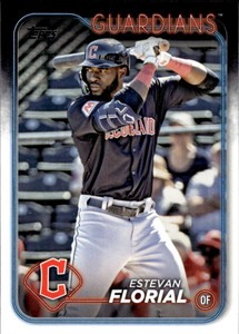 2024 Topps #531 Estevan Florial NM-MT Cleveland Guardians 