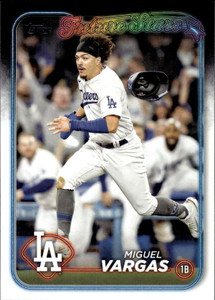 2024 Topps #541 Miguel Vargas NM-MT Los Angeles Dodgers 
