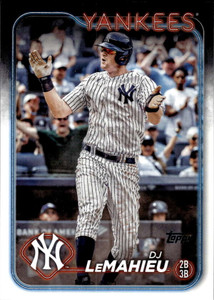 2024 Topps #641 DJ LeMahieu NM-MT New York Yankees 