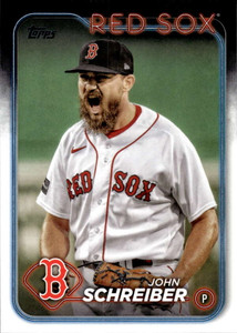 2024 Topps #426 John Schreiber NM-MT Boston Red Sox 
