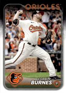 2024 Topps #501 Corbin Burnes NM-MT Baltimore Orioles 