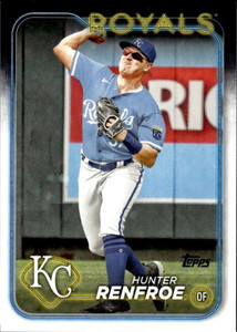 2024 Topps #468 Hunter Renfroe NM-MT Kansas City Royals 