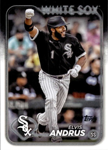 2024 Topps #475 Elvis Andrus NM-MT Chicago White Sox 