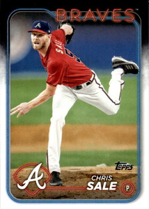 2024 Topps #484 Chris Sale NM-MT Atlanta Braves 