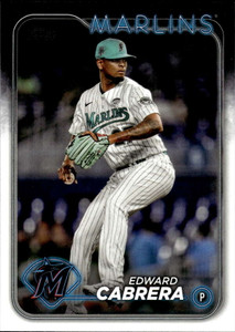 2024 Topps #465 Edward Cabrera NM-MT Miami Marlins 
