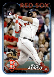 2024 Topps #672 Wilyer Abreu NM-MT RC Rookie Boston Red Sox 