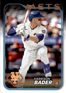 SOLD 151510 2024 Topps #639 Harrison Bader NM-MT New York Mets 