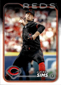 2024 Topps #355 Lucas Sims NM-MT Cincinnati Reds 