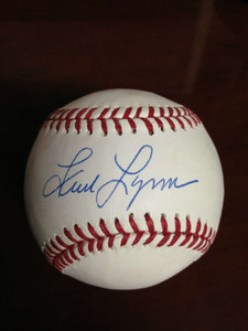 SOLD 851 Fred Lynn Autographed ROMLB Baseball 