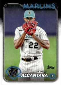 2024 Topps #636 Sandy Alcantara NM-MT Miami Marlins 
