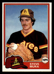 1981 Topps #134 Steve Mura VG San Diego Padres 