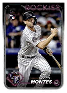 2024 Topps #92 Coco Montes NM-MT RC Rookie Colorado Rockies 