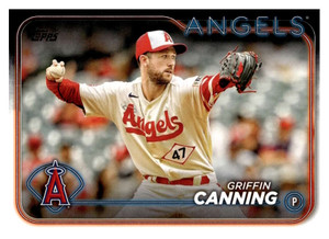 2024 Topps #69 Griffin Canning NM-MT Los Angeles Angels 
