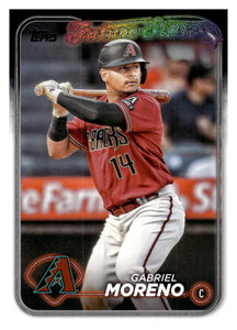 2024 Topps #268 Gabriel Moreno Future Stars NM-MT Arizona Diamondbacks 