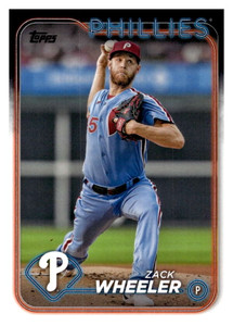 2024 Topps #262 Zack Wheeler NM-MT Philadelphia Phillies 