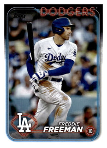 2024 Topps #102 Freddie Freeman NM-MT Los Angeles Dodgers 
