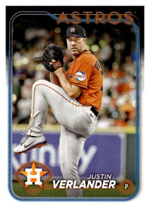 2024 Topps #62 Justin Verlander NM-MT Houston Astros 